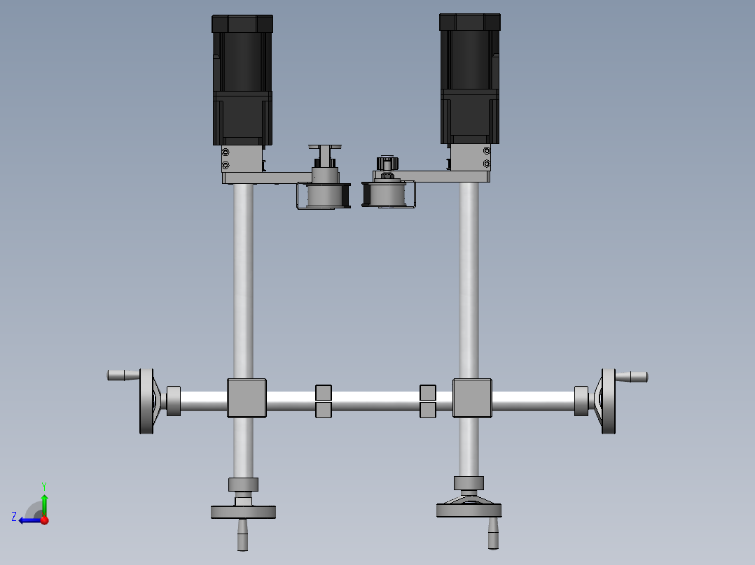 胶袋封装机sw18右视图