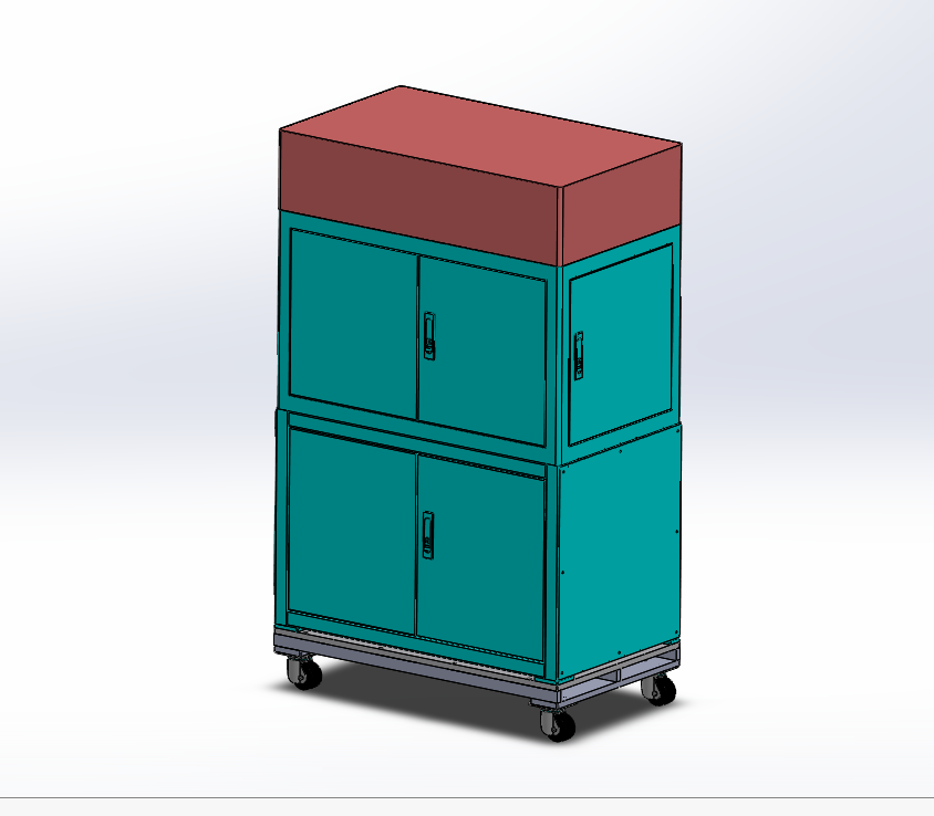 快递打包压缩机（sw18可编辑+工程图）