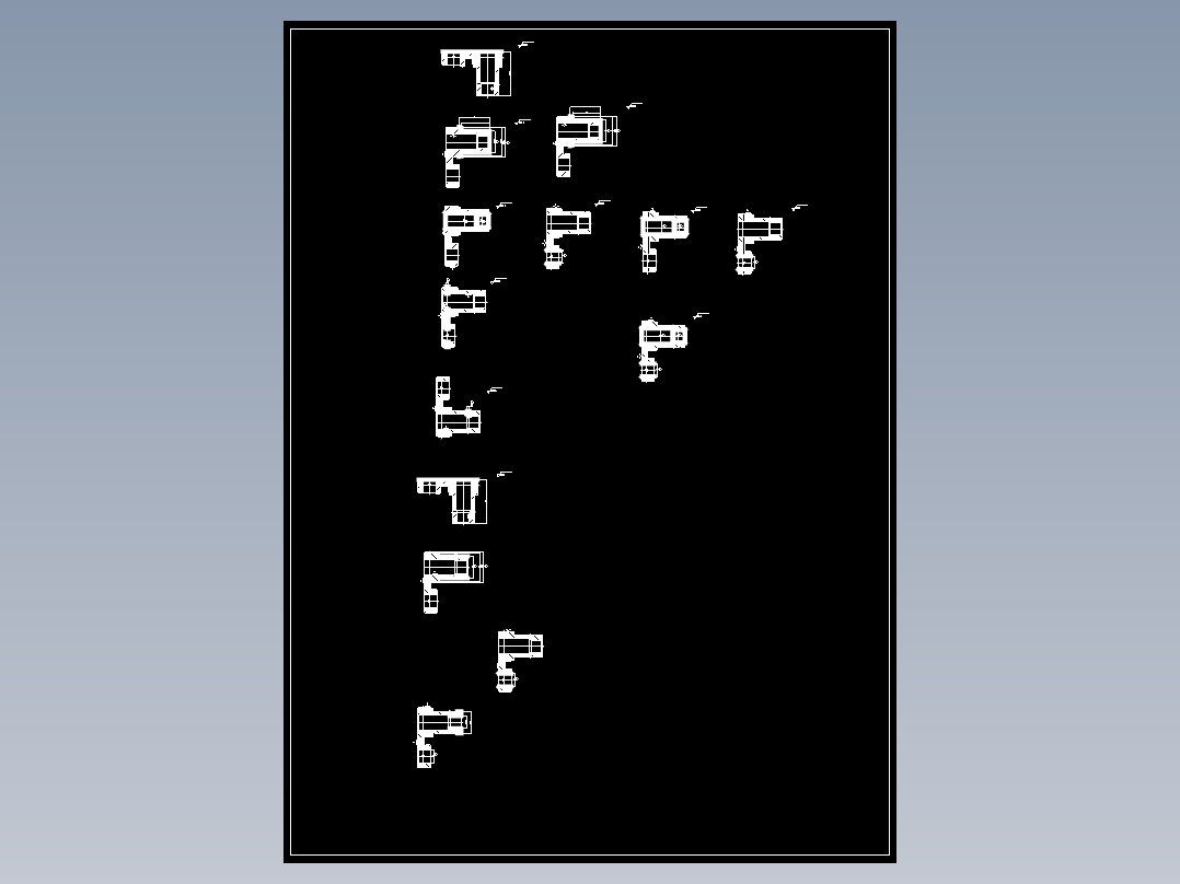 支架的车φ85、φ110外圆夹具设计及加工工艺装备含非标8张CAD图