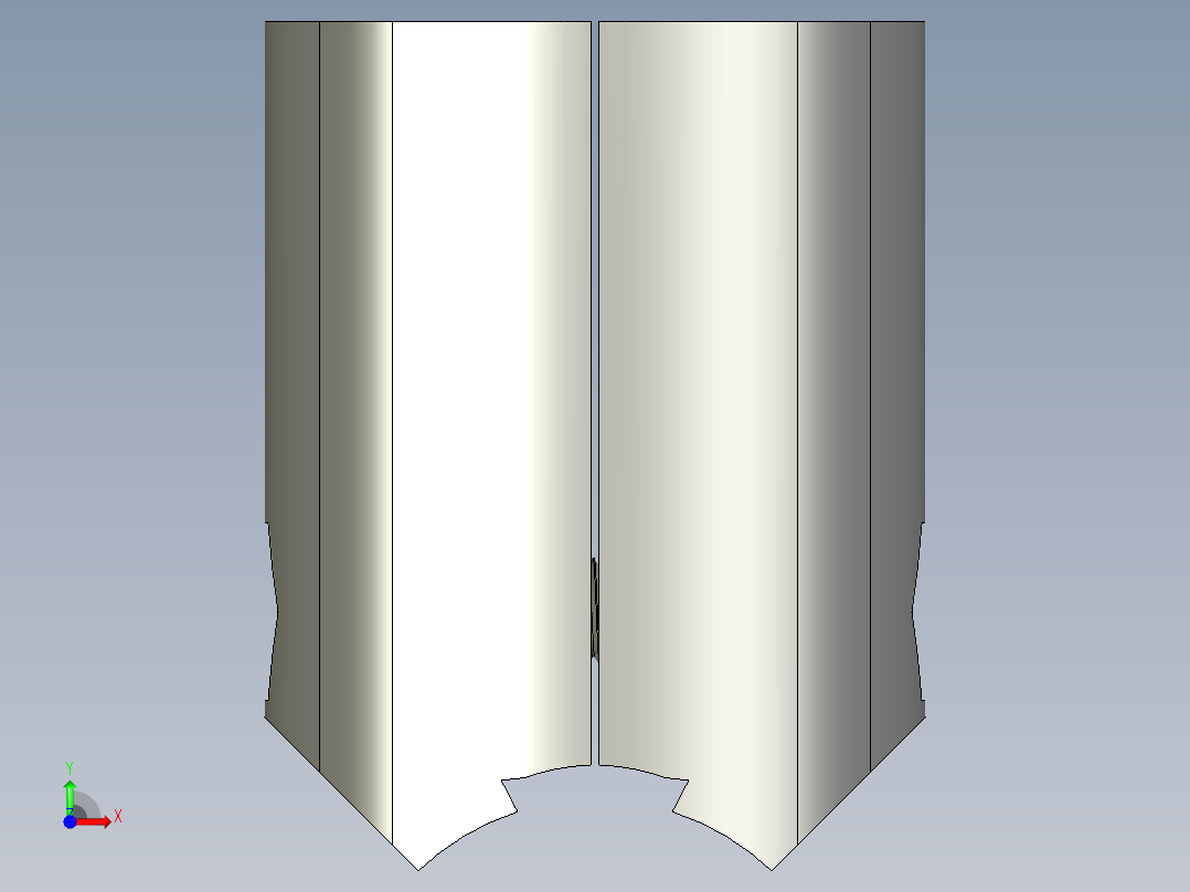 43外直接头.STEP前视图