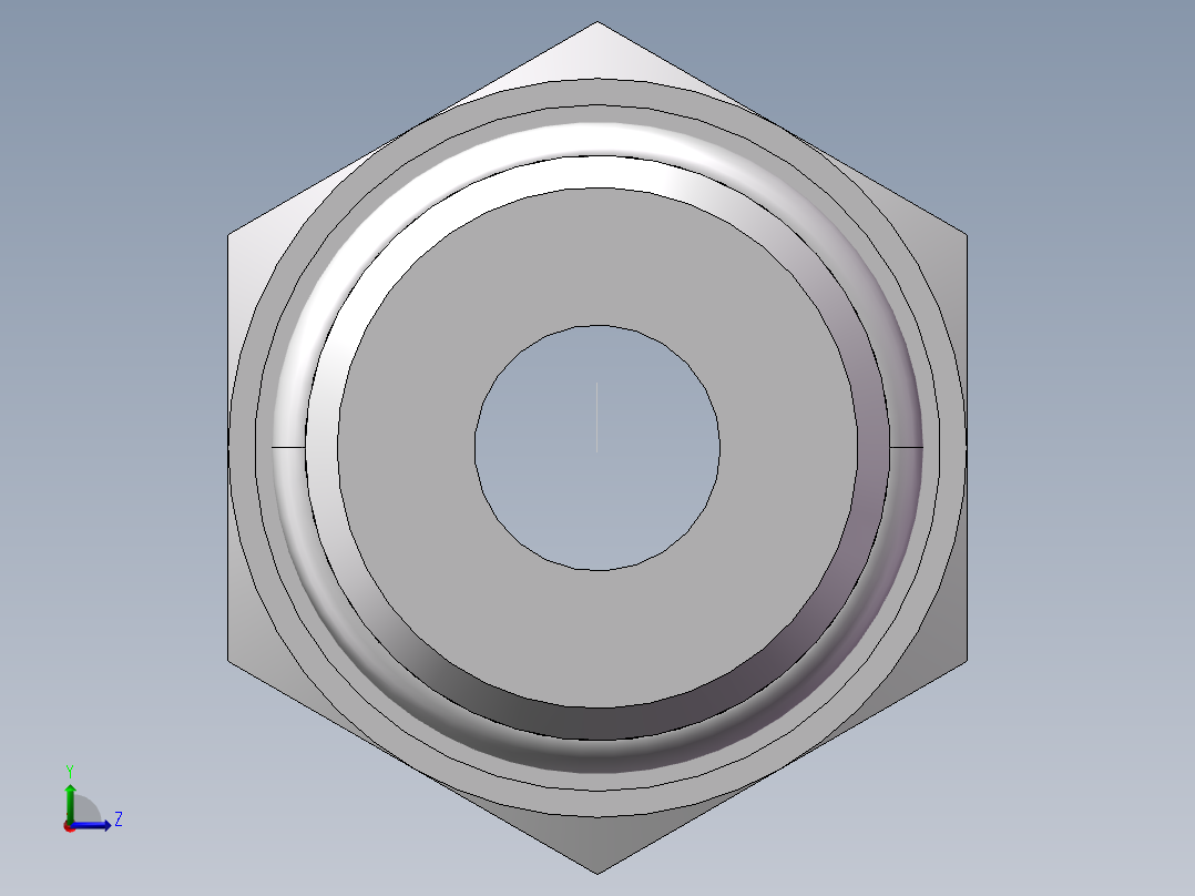 美制O圈密封接头、1DO-20-08左视图