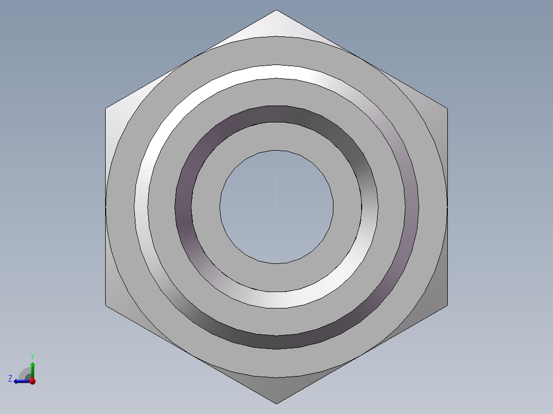 美制O圈密封接头、1DO-20-08右视图