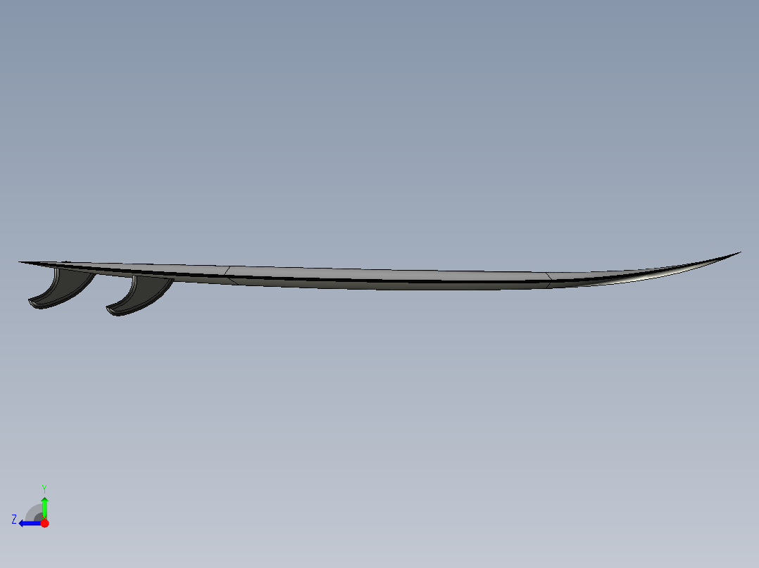 B3004585-冲浪板右视图