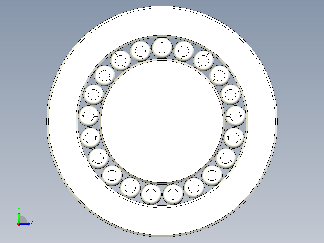全套计算器和滚针轴承模型工具左视图