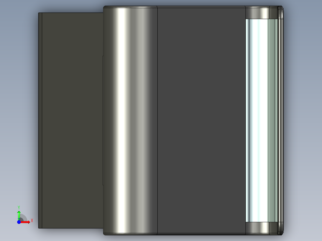  11便携式多角度移动支架前视图