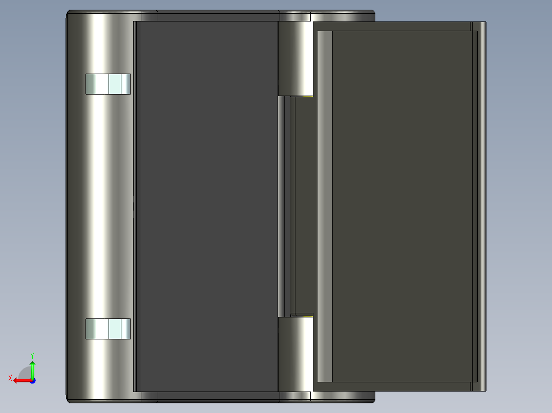  11便携式多角度移动支架后视图