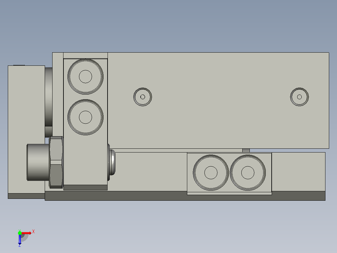 HLS16X20SAS俯视图