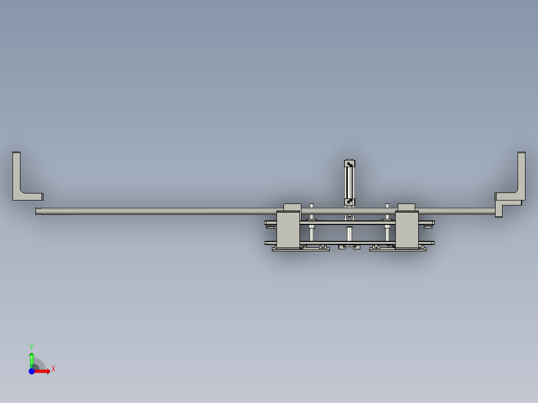 移载组件前视图