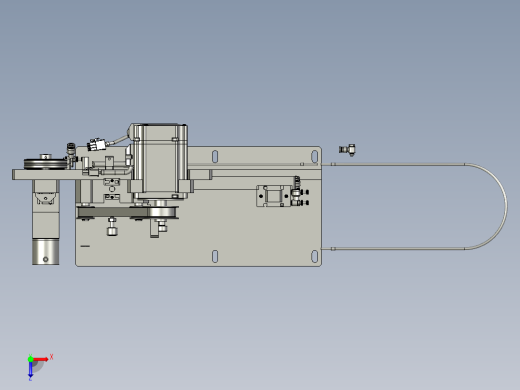 2018SOLIDWORKS02005中间主体机构俯视缩略图