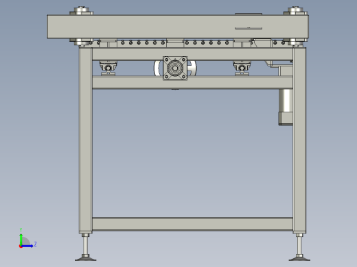 封箱滚筒线装配左视缩略图
