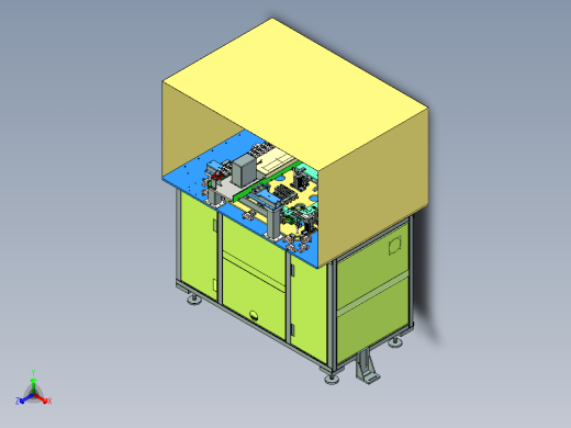 钣金支架激光焊接专机设计
