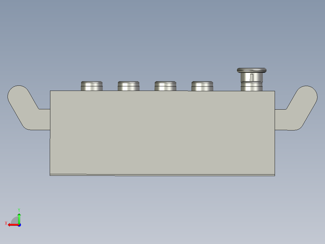 XMGZDTD-M1-000悬臂-操作箱后视图