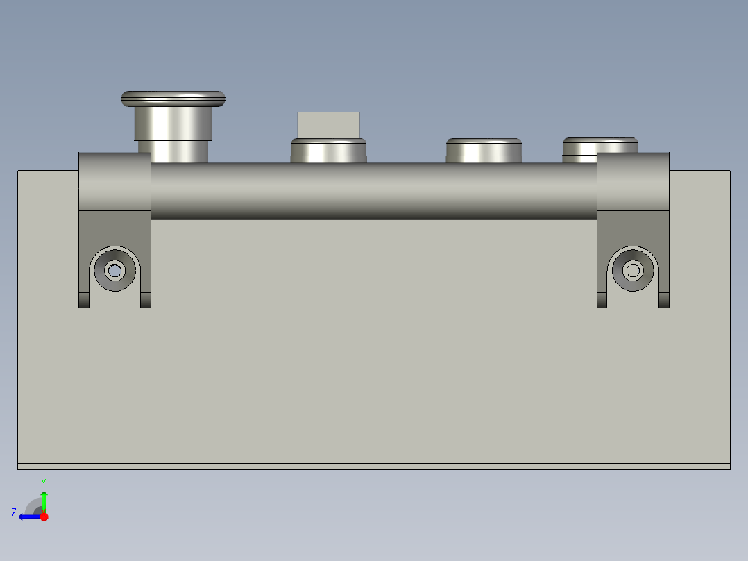 XMGZDTD-M1-000悬臂-操作箱右视图