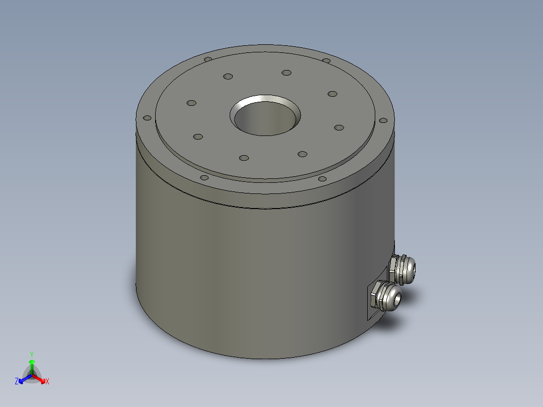 SAN-SDM160-060I1A30N正等轴测图