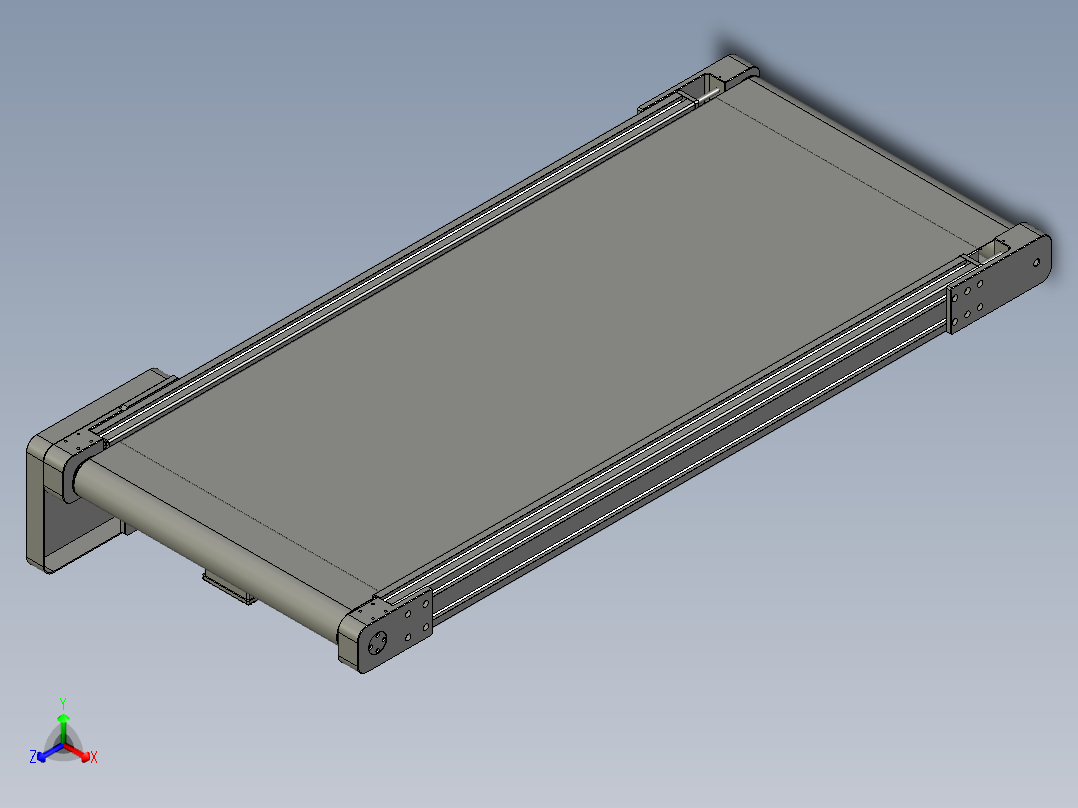 YLU055-001-箱子供料流水线主视图
