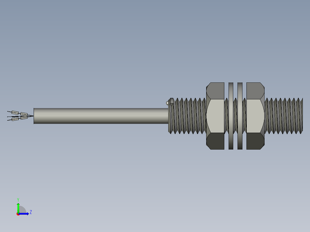接近开关PRO8-15DNPR-15DN左视图