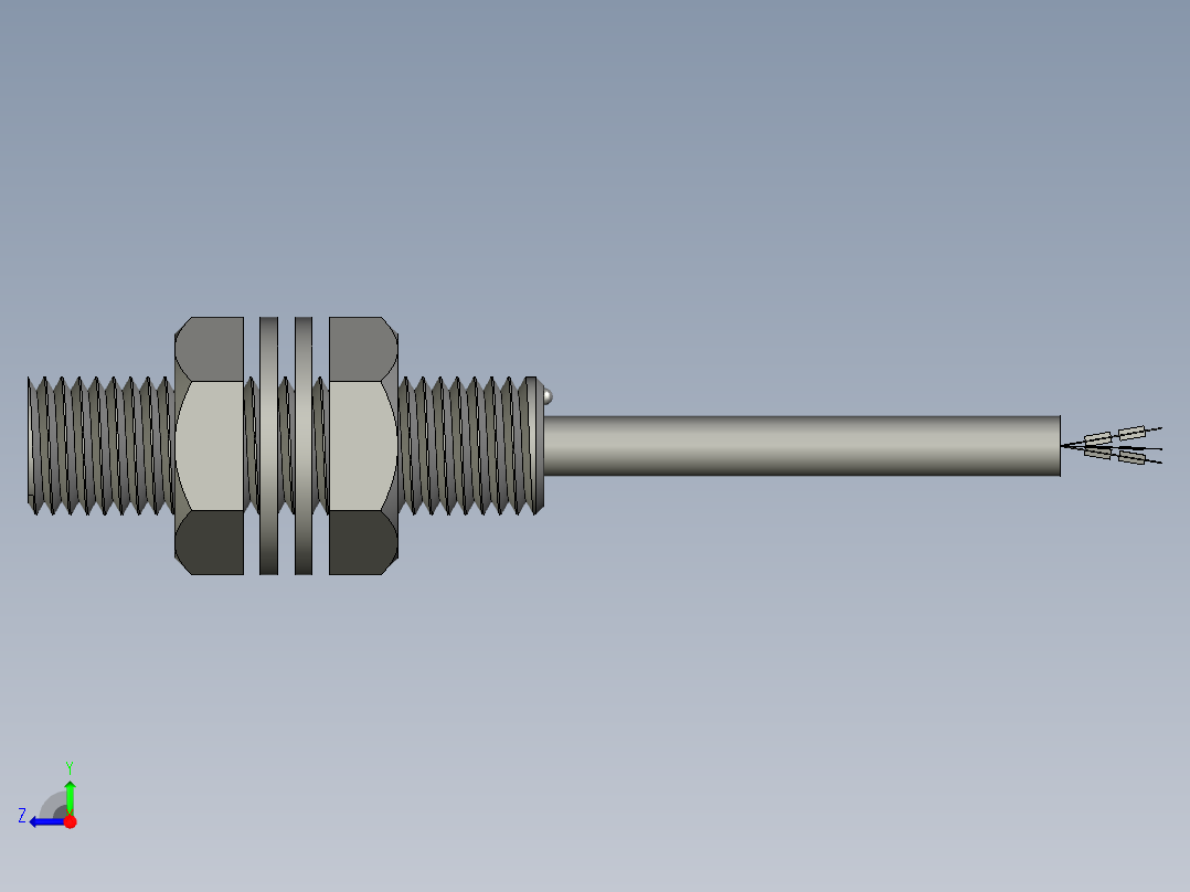 接近开关PRO8-15DNPR-15DN右视图