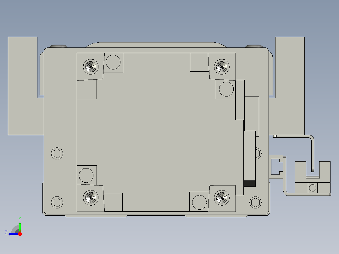 模组DKK-86-P10-N-440-1P-CM-M-400W-S3德川技研-1111右视图