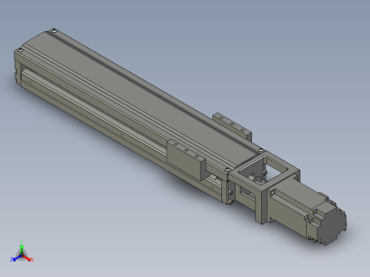 模组DKK-86-P10-N-440-1P-CM-M-400W-S3德川技研-1111正等轴测缩略图