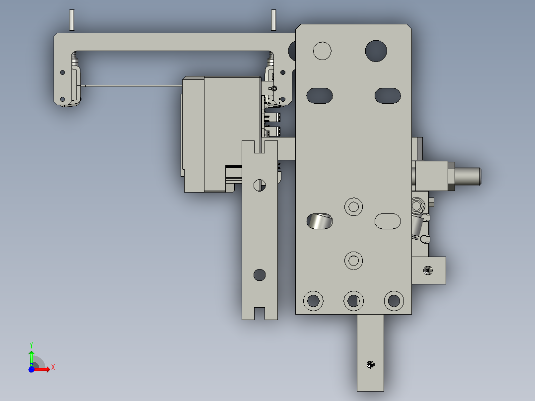 18位旋转机构前视图