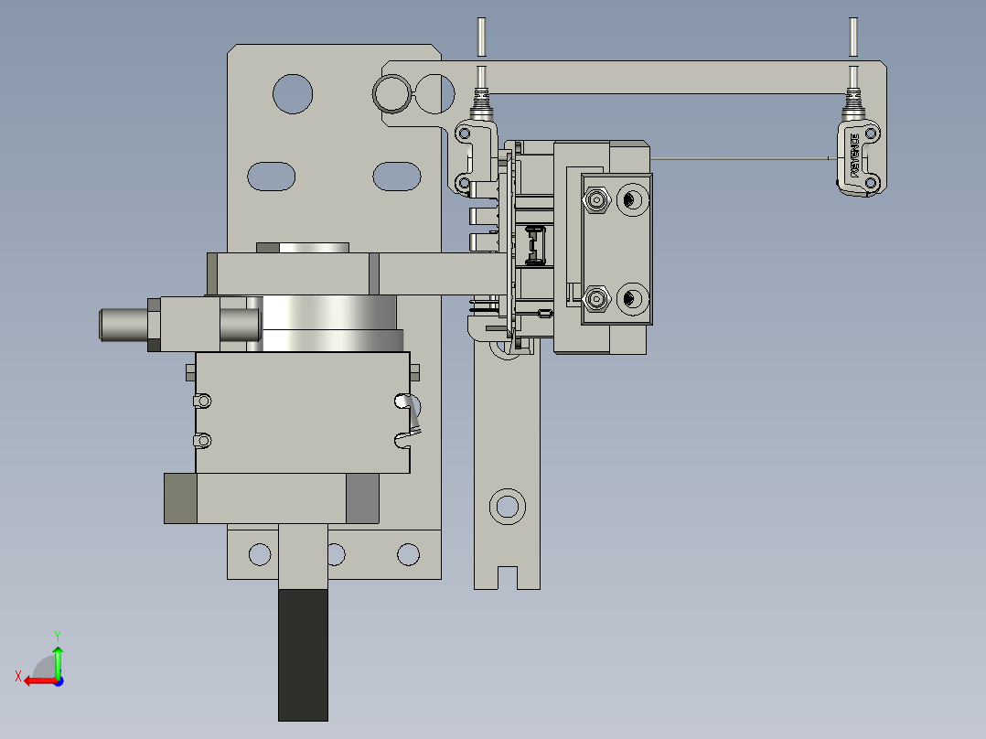 18位旋转机构后视图