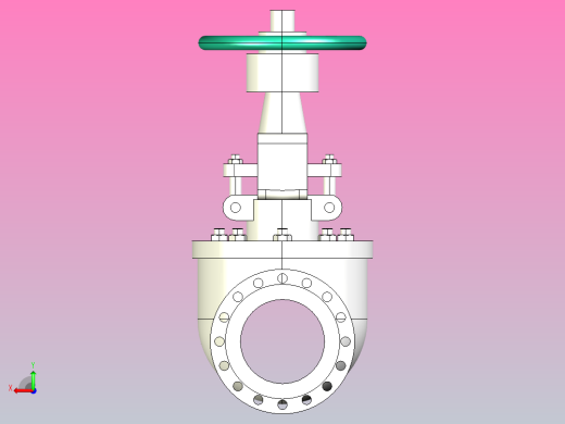 GQ47-547-6S47-9B47H-Y-25 轨道式球阀[300]后视缩略图