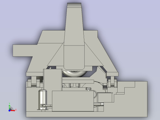 多角度清洗的汽车轮胎清洗装置前视缩略图