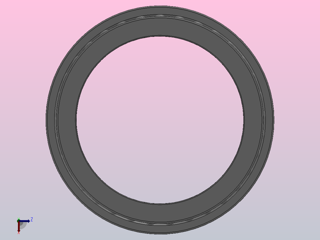 机床主轴用双向推力角接触球轴承_234922左视图