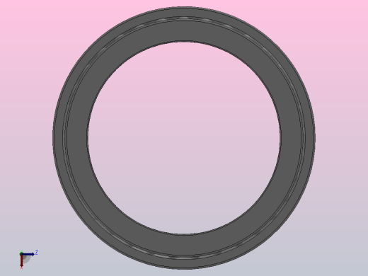 机床主轴用双向推力角接触球轴承_234922左视缩略图