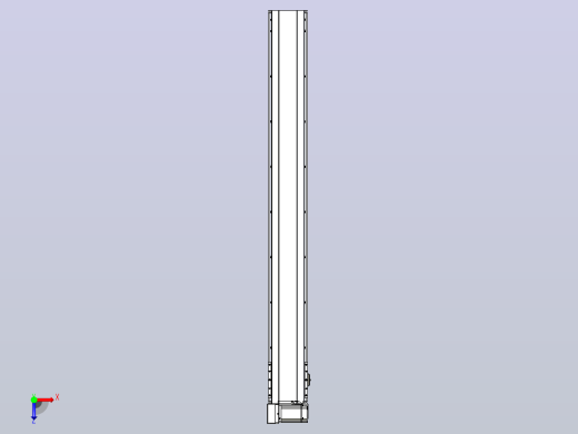皮带直线轴半封闭可选导轨TPA-HNB-175D-140-L1450-LU-C-P75-N3俯视缩略图