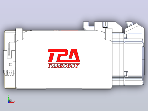 皮带直线轴半封闭可选导轨TPA-HNB-110D-90-L1750-MR-C-P40-N3前视缩略图