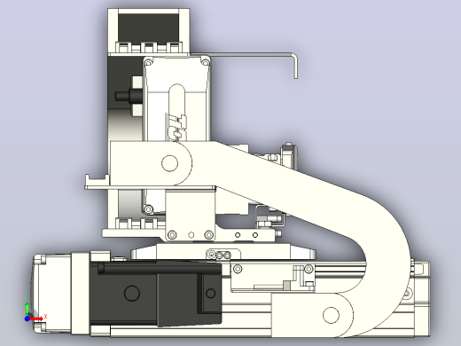 XYGT210-A1-50-100-M-C-0001负载2-5KG XY丝杆模组 内嵌式 XYGT210-A1 替换TOYO直线模组前视缩略图