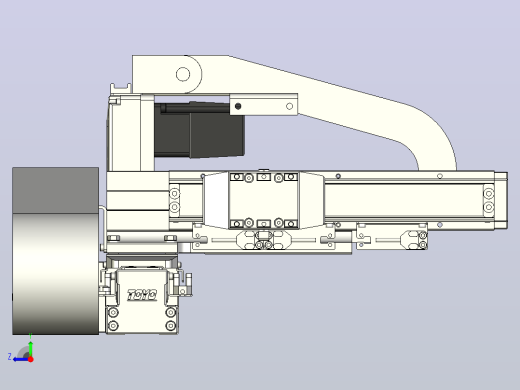 XYGT210-A1-50-100-M-C-0001负载2-5KG XY丝杆模组 内嵌式 XYGT210-A1 替换TOYO直线模组右视缩略图