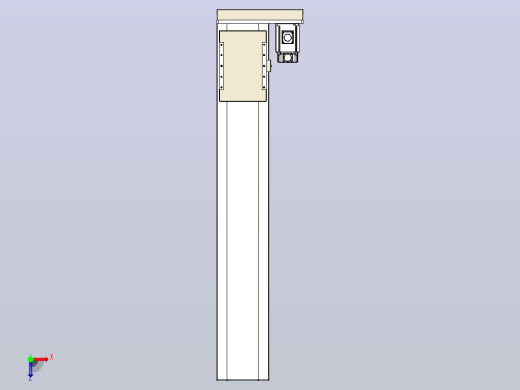 滚珠丝杠直线轴带导轨全封闭TPA-HCR-220D-3210C-L1150-ML-C-P1K-N3俯视缩略图
