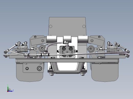 纸箱包装机三维建模图纸 solidworks设计左视缩略图