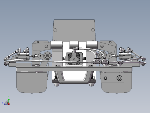 纸箱包装机三维建模图纸 solidworks设计右视缩略图