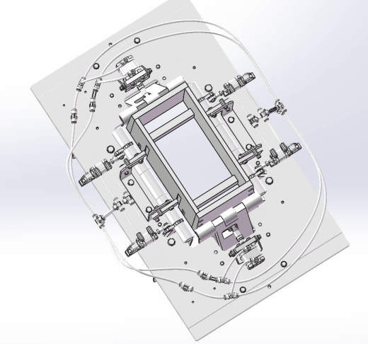 纸箱包装机三维建模图纸 solidworks设计缩略图