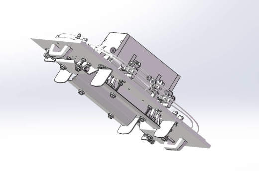 纸箱包装机三维建模图纸 solidworks设计缩略图
