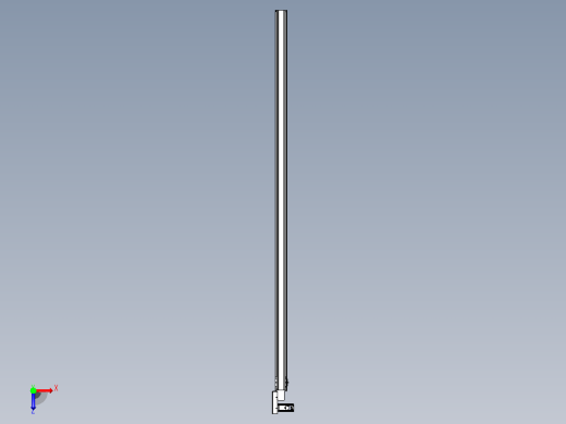 皮带直线轴半封闭可选导轨TPA-HNB-85S-90-L2650-ML-C-P20-N3俯视缩略图