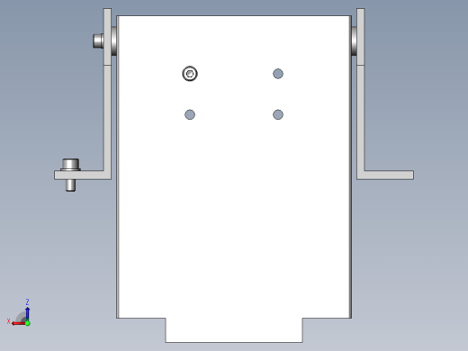 使用了气缸的门机构后视缩略图