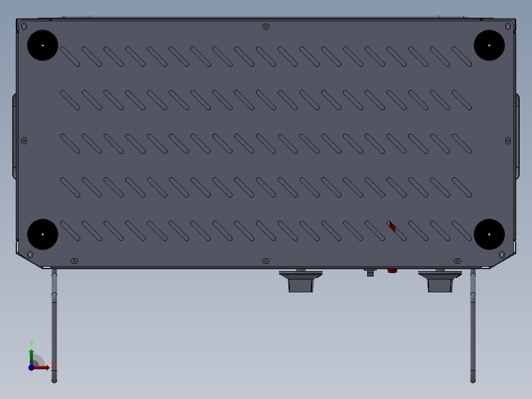 烧烤箱 sw19可编辑前视图