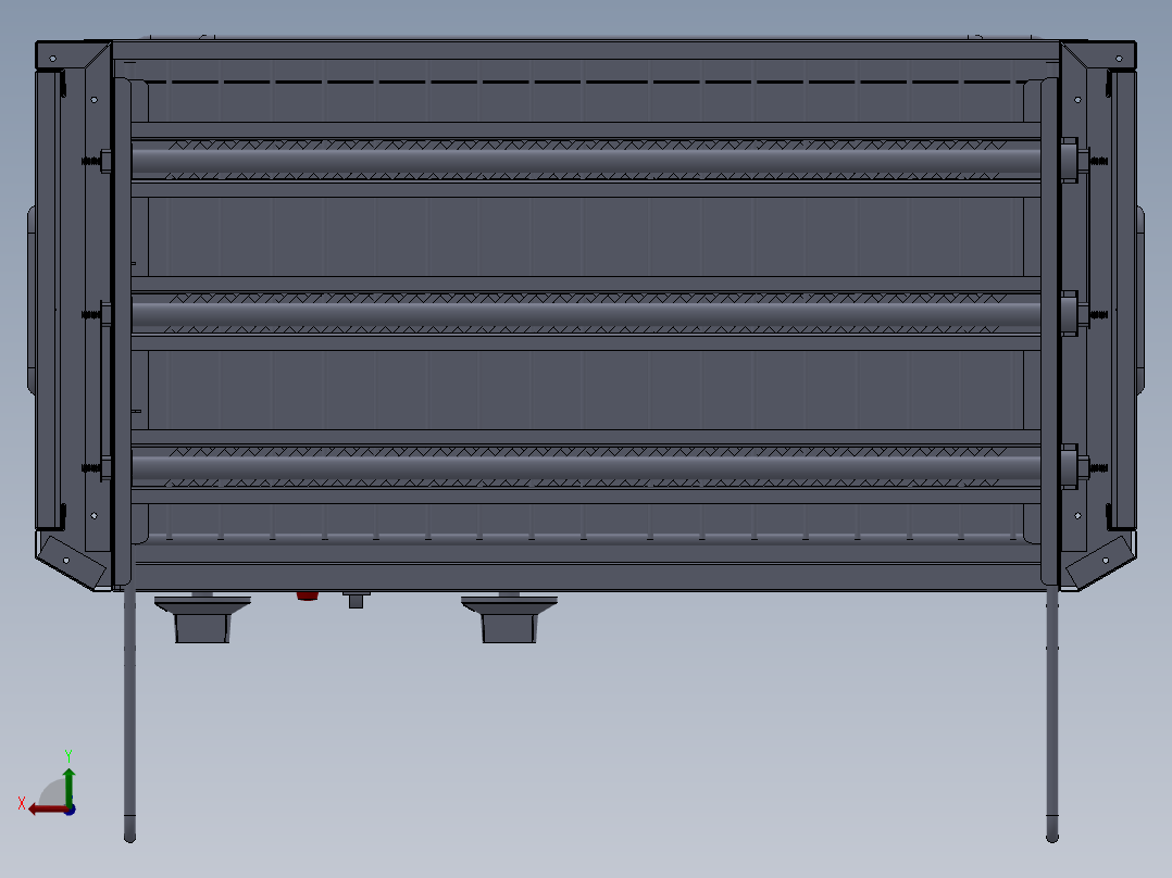 烧烤箱 sw19可编辑后视图