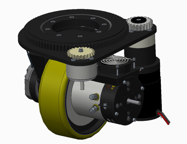 舵轮驱动单元1000wCFA AGV舵机驱动