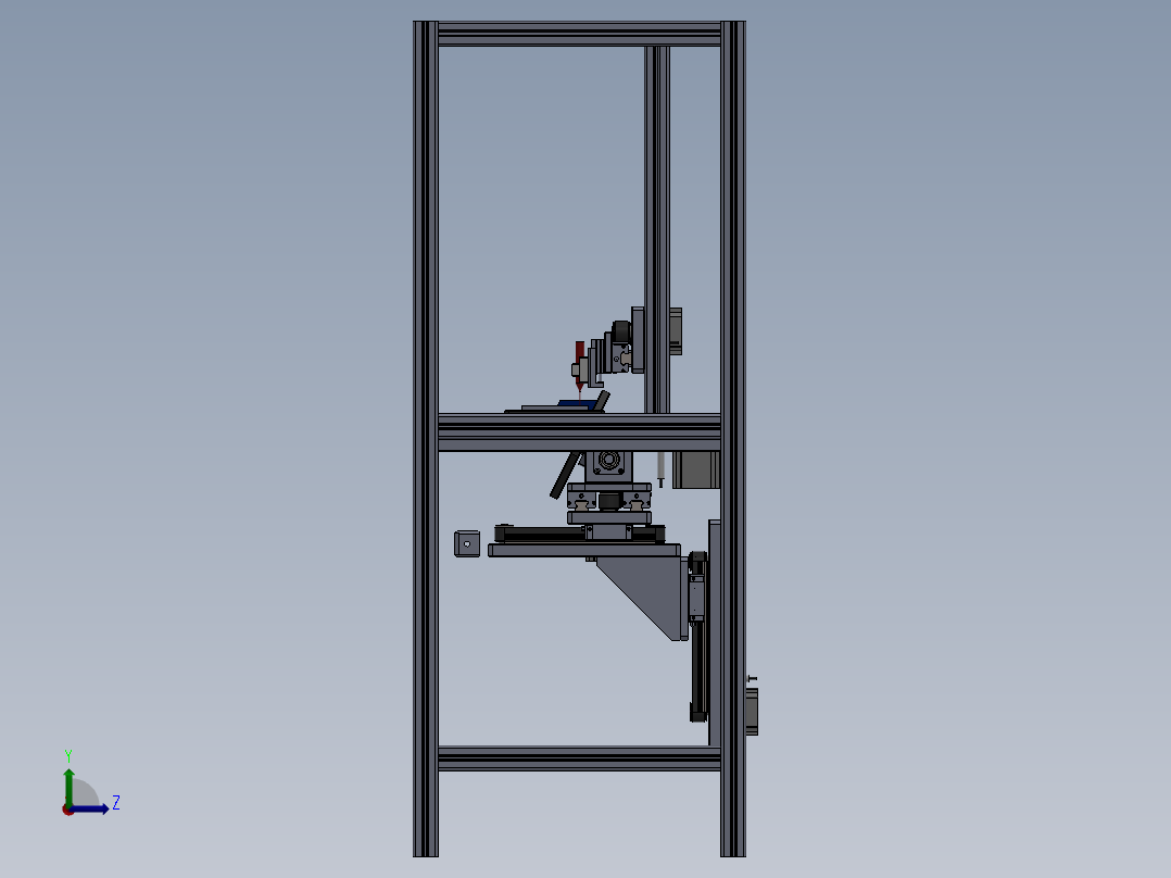 177自动涂胶设备左视图