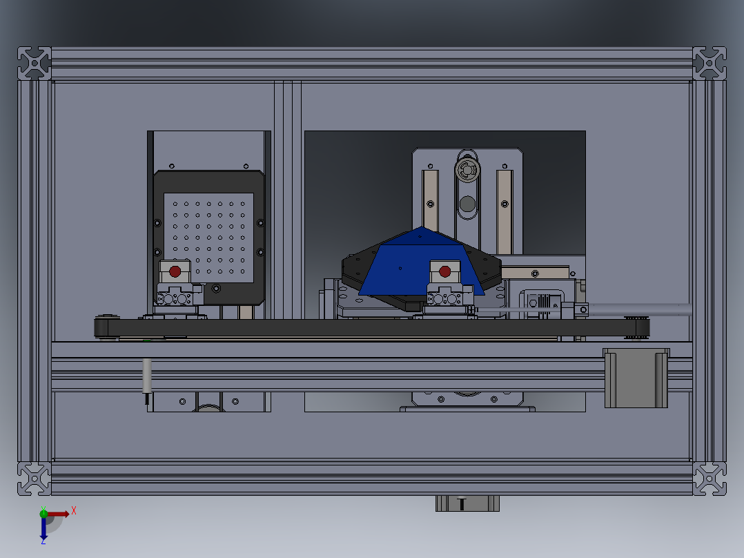 177自动涂胶设备俯视图
