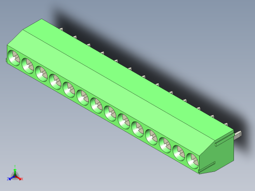 PCB_Terminal_Block_14-P3.5正等轴测缩略图