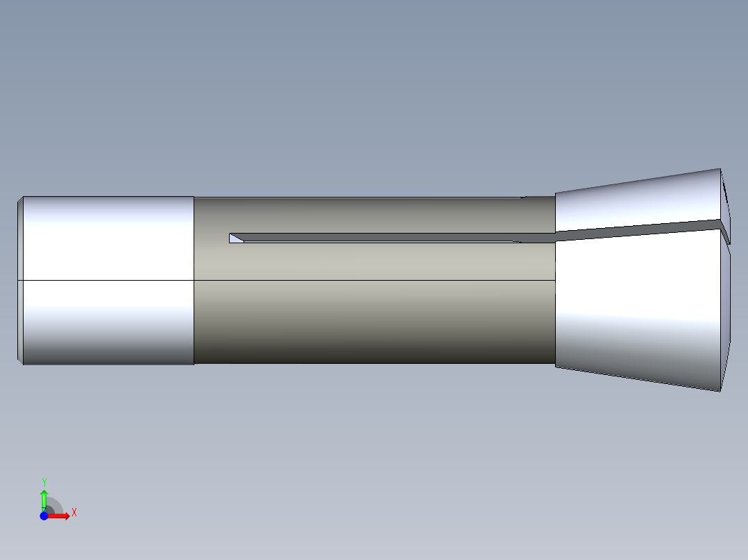 R8-夹头组-R8 COLLET 0.688.STEP前视图