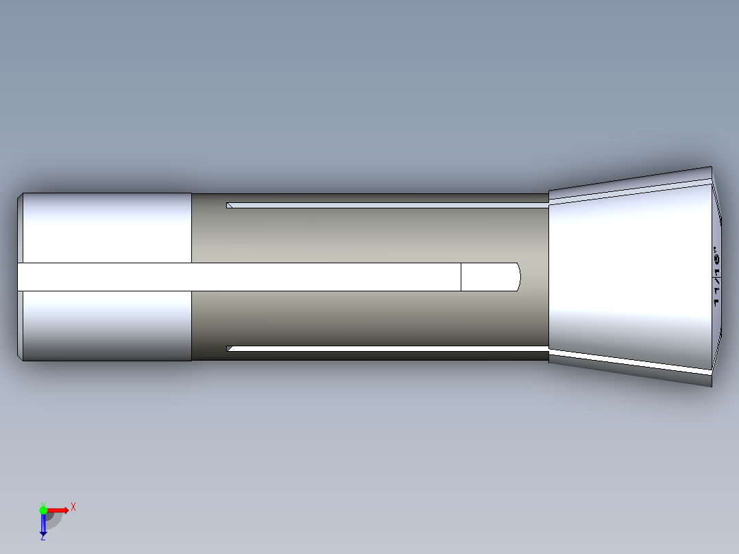R8-夹头组-R8 COLLET 0.688.STEP俯视图