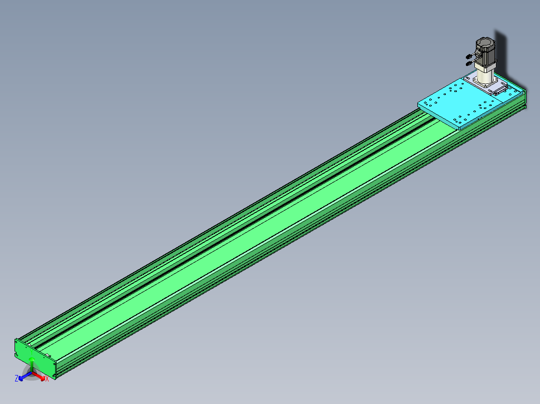 东锦齿条传动DH270G-L167-S2650-BU-减速机+750W