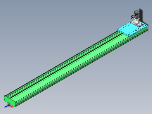 东锦齿条传动DH270G-L167-S2650-BU-减速机+750W